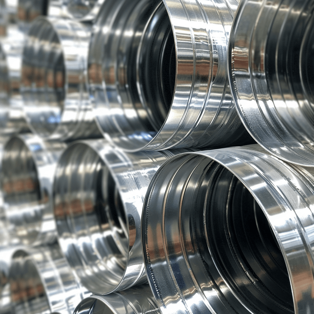 DFW Sheet Metal Round Ducts